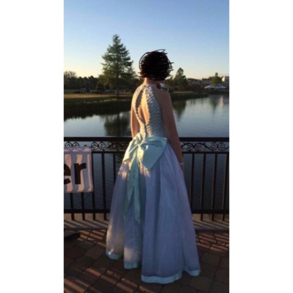Vintage Lace Pearl Tulle Prom/Formal Dress